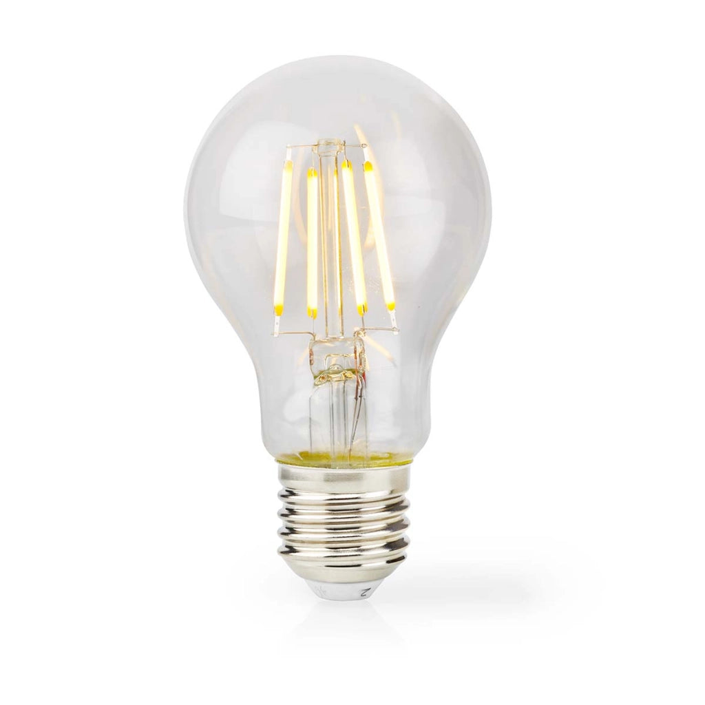 Lampadina E27 LED A60 a risparmio energetico 8W stile retrò Trasparente Nedis