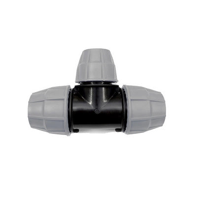 Tee Ridotto a 90° Ikaro Raccordo per Polietilene 40 x 32 x 40 F