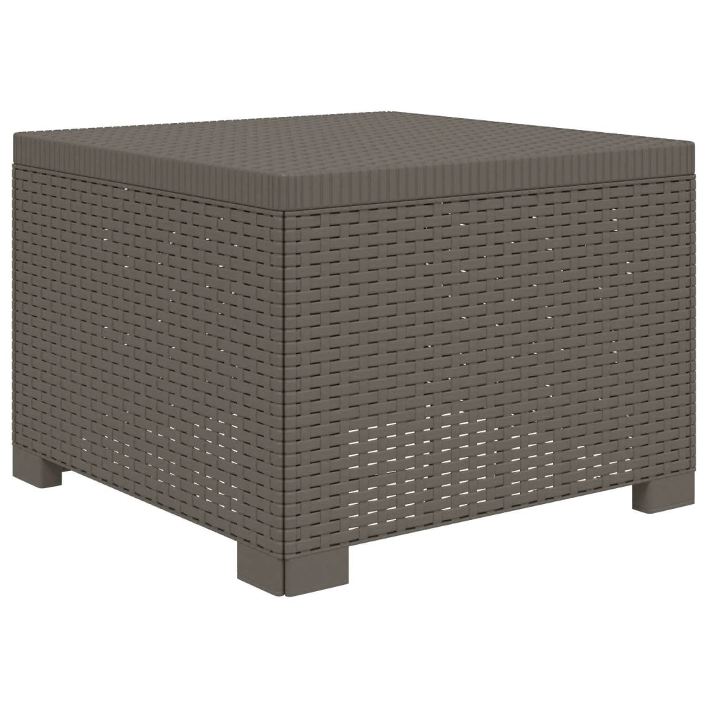 Divano da Giardino 5 Posti con Cuscini Stile Rattan PP 3444098
