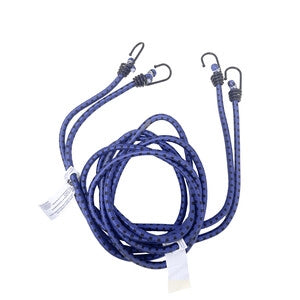 C SET 2 FUNI ELASTICHE D.8 C/2 GANCI FE 150 BLU