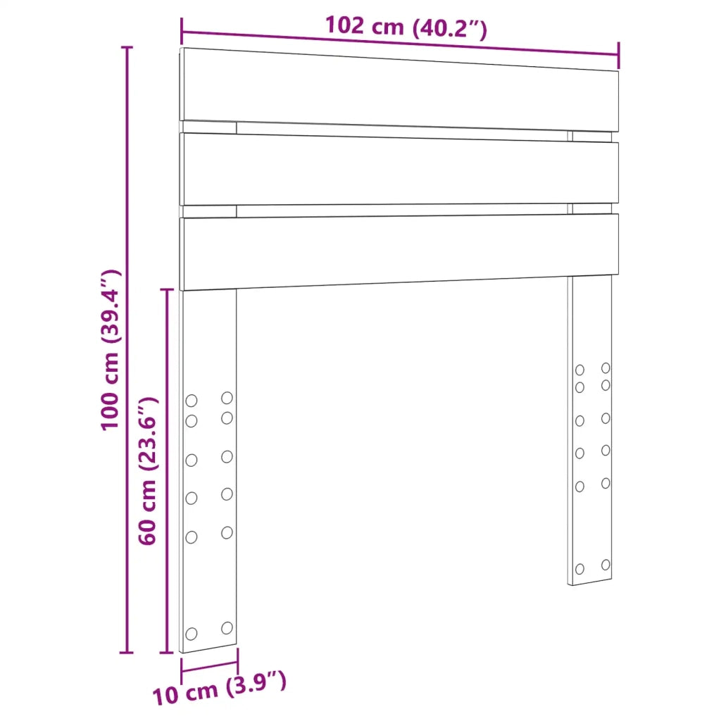 Testiera | Testata Legno vecchio Legno multistrato