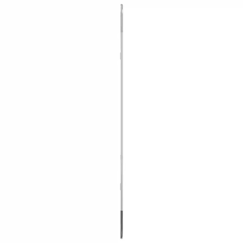 Specchio da Parete Argento 80x35 cm Ovale 348192