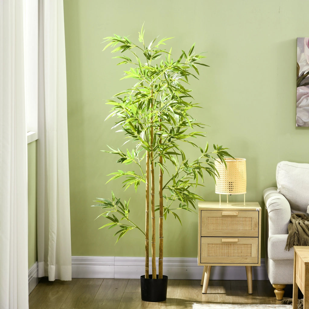 Bamb¨´ artificiale ¨C zephmum ¨C 180 cm con vaso