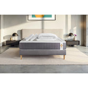 Pacchetto letto completo - Materasso 180x200cm + Box spring con doghe (kit) + 2 cuscini + Piumino - Vingt-Six