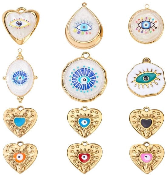 12 pezzi di Beadels per Sieramenti di Gioielli