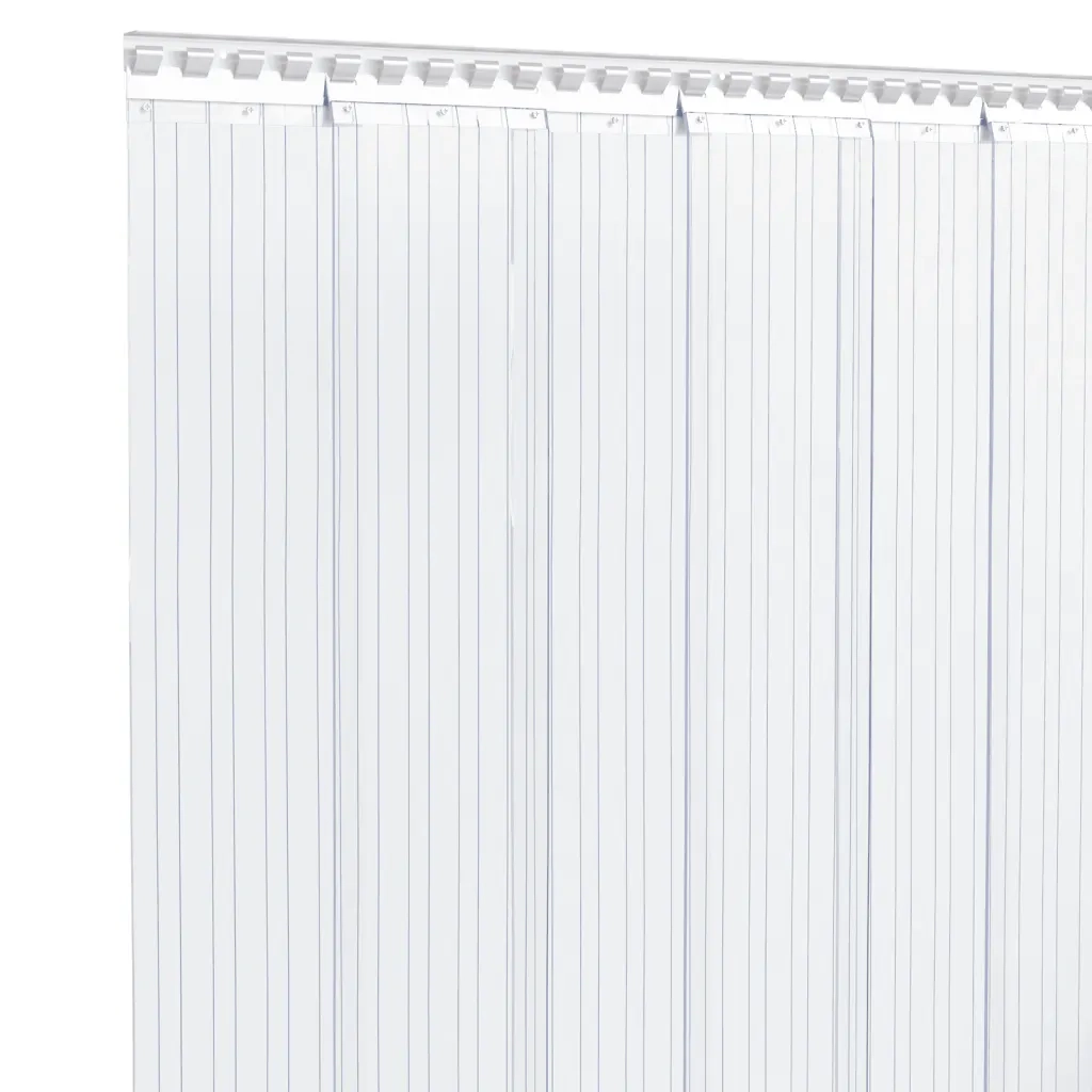 Tenda per Porte Trasparente 300 mm x 2,6 mm 10 m in PVC