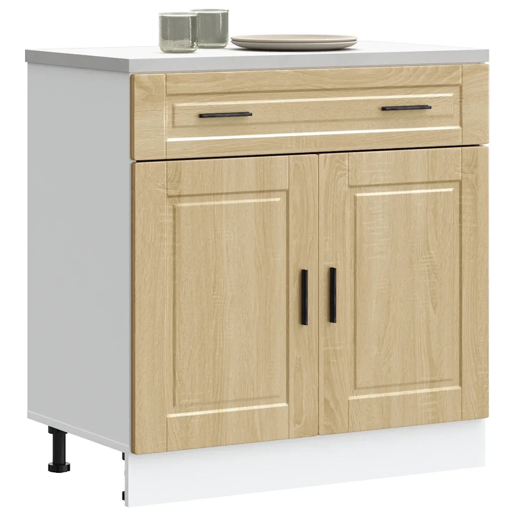 Base da Cucina Porto Rovere Sonoma in Legno Multistrato 853980