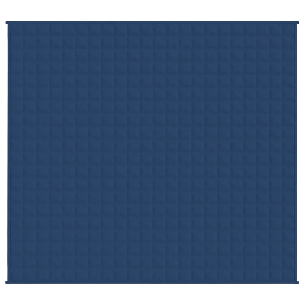 Coperta Ponderata Blu 220x240 cm 15 kg Tessuto