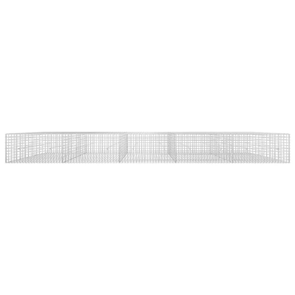 Gabione con filo da 5 mm e rete da 5x5 cm 500x50x50 cm 3464236