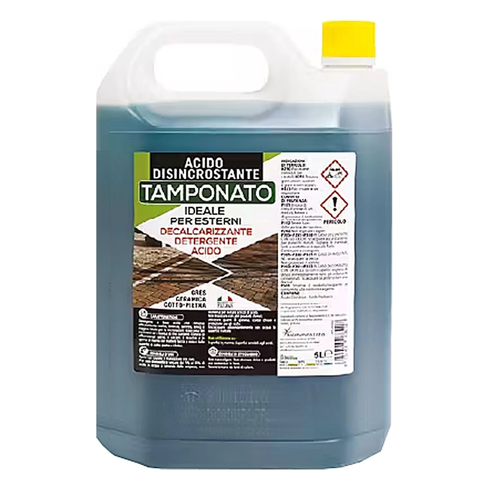 Acido tamponato 15% 5 litri per cotto e piastrelle