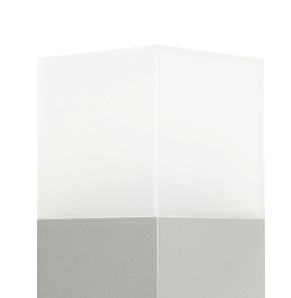Paletto luce SU-MA Cube CB-580 58cm E27 argento IP44