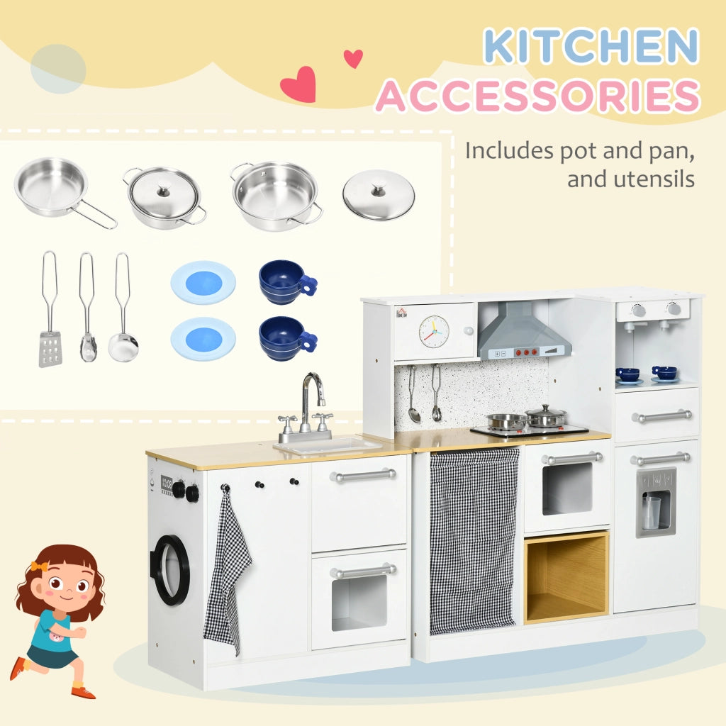 Cucina Giocattolo per Bambini con Luci e Suoni ¨C Zephmum ¨C MDF e PP