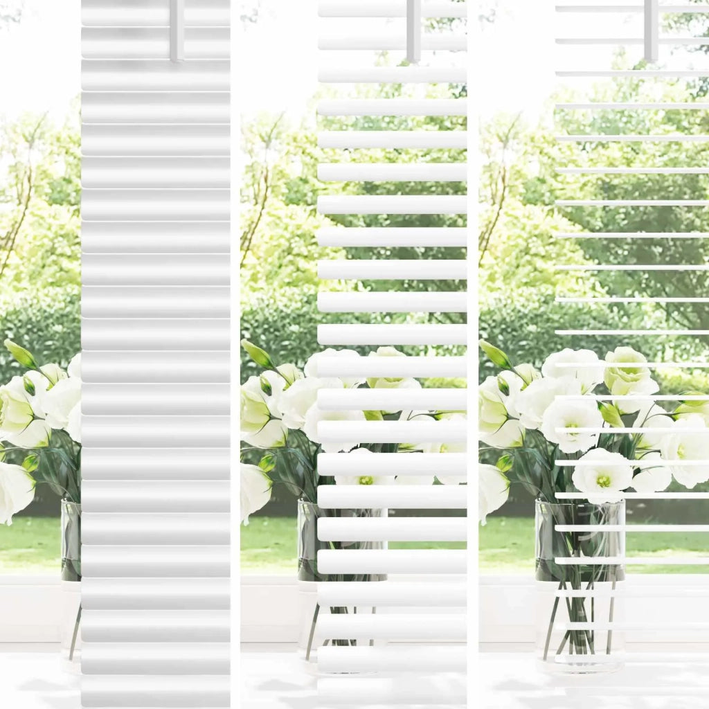 Tenda Veneziana | Tenda a lamelle Bianco 150 x 80 cm 25 mm PVC