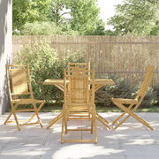 Set da Pranzo da Giardino 5 pz in Bambù 3278528