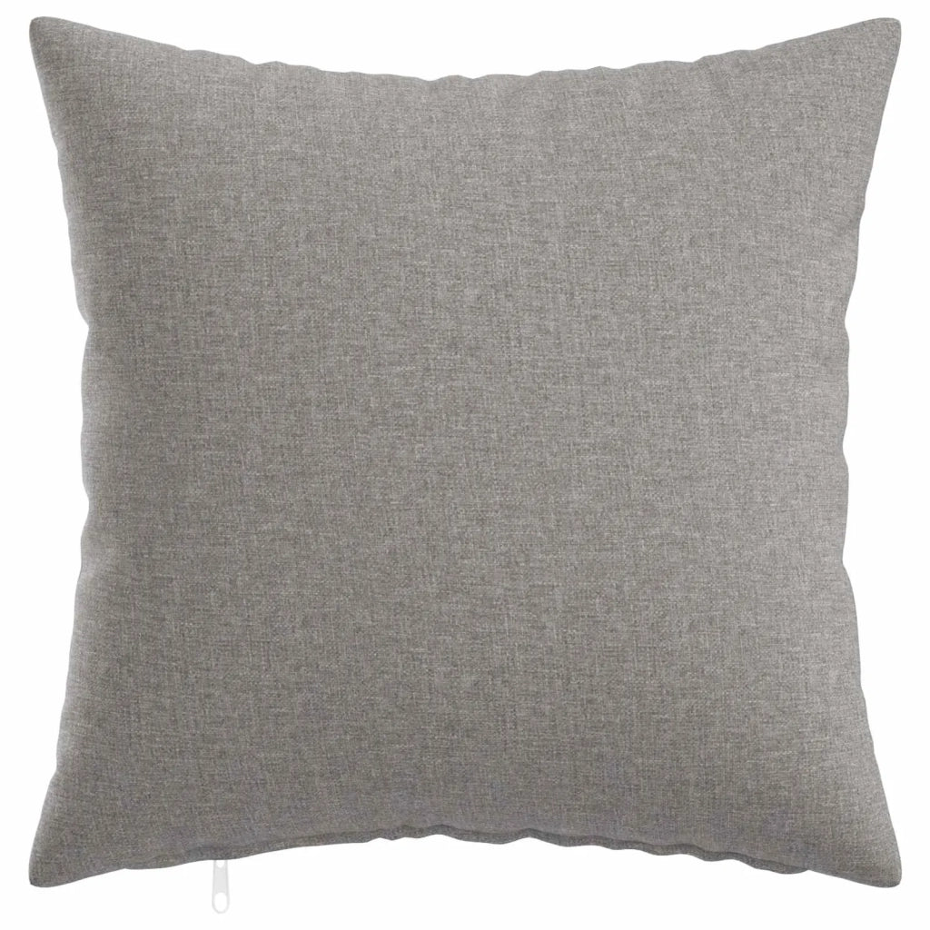 Federa 12 pz HEERLEN Grigio Nuvola 40 x 40 cm Tessuto 908325