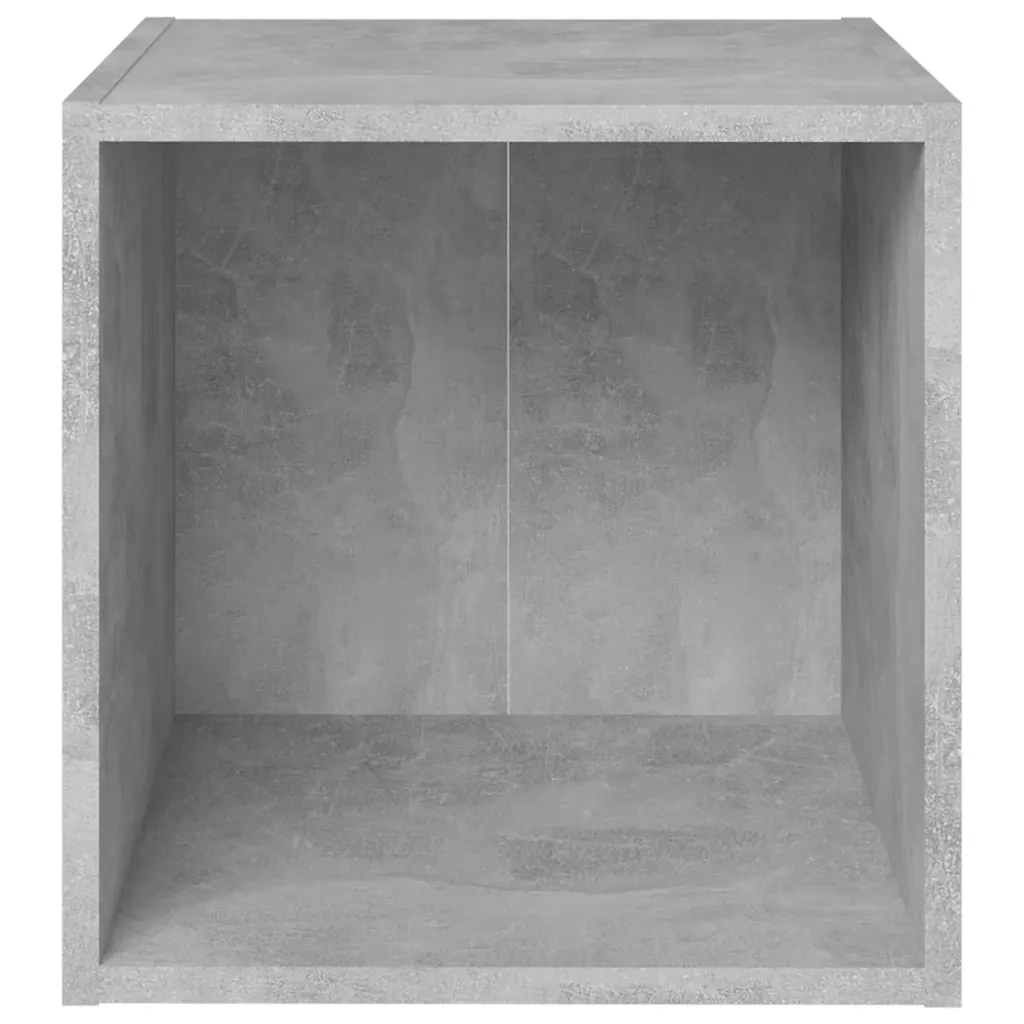 Set Mobile TV 6 pz | Armadietto TV | Mobile Porta TV Grigio Cemento in Legno Multistrato