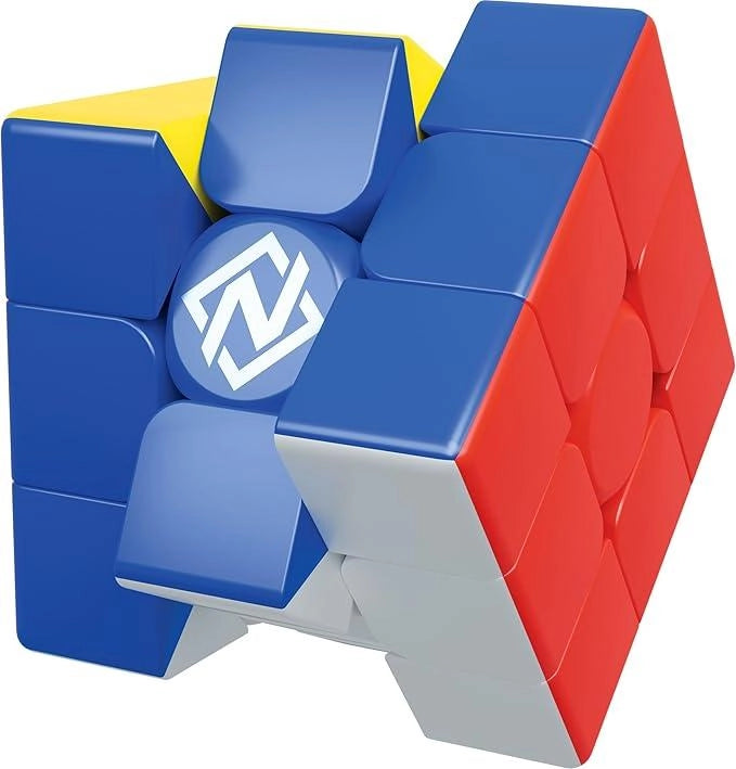 Nexcube 3x3 Classic, Cubo per Speedcuber, Massima Velocità, Senza adesivi con Riposizionamento Preciso e doppio sistema