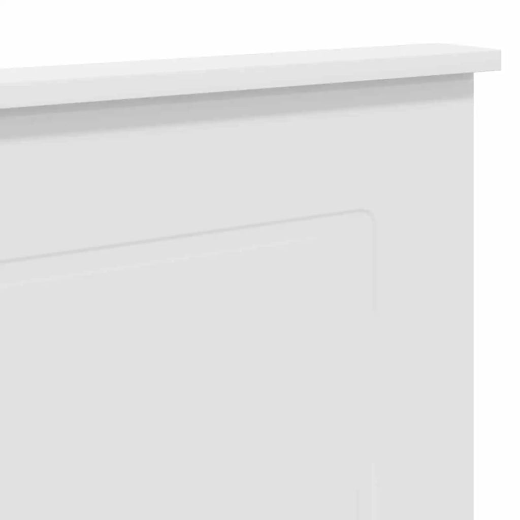 Testiera Bianco 100 cm Legno ingegnerizzato 887648