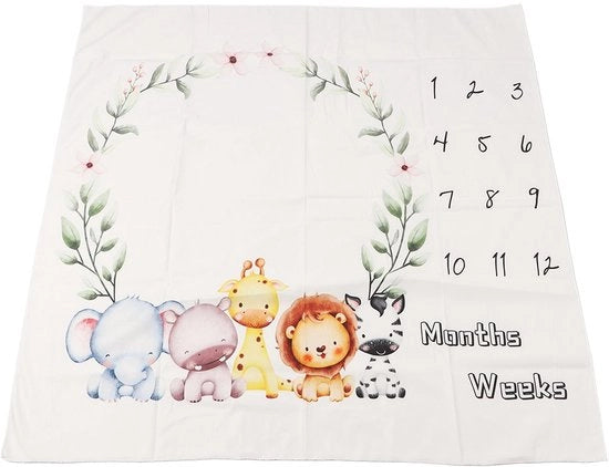 Decorazione per Festa di Benvenuto - 100x100 cm - Garlande per Baby - Accessori per Festa di Benvenuto - Decora il tuo Baby Shower - Adatto per Festa di Benvenuto