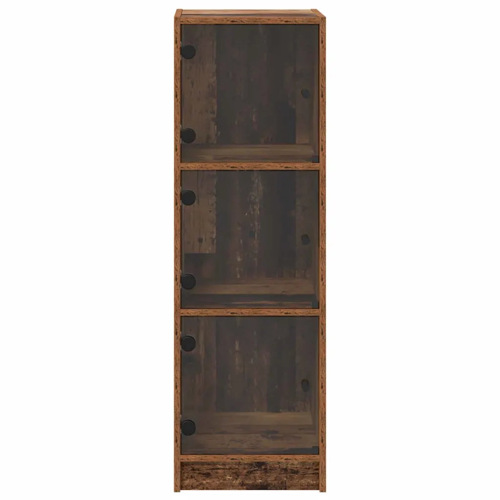 Credenza | Madia | Buffet da pranzo | Armadio da pranzo Legno vecchio 35 x 37 x 109 cm Legno multistrato