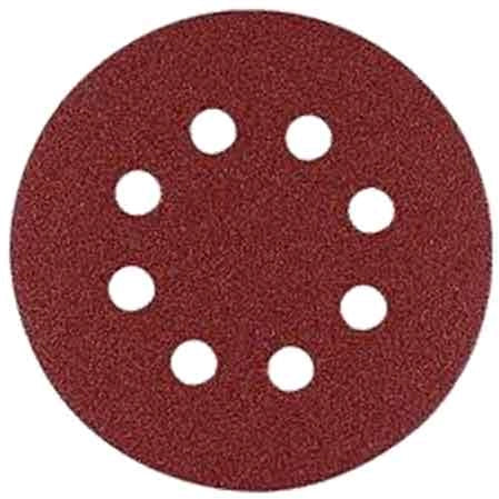 DISCO ABRASIVO VELCRATO Ø 125 Grana 120 - 100 pezzi- IMPERIAL ABRASIVI