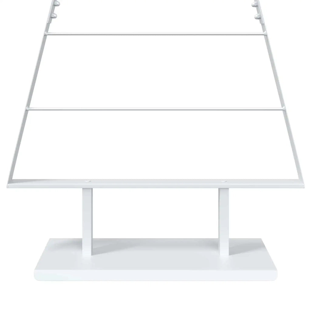 Albero di Natale in metallo KUOPIO 150 cm Acciaio Bianco 42053843