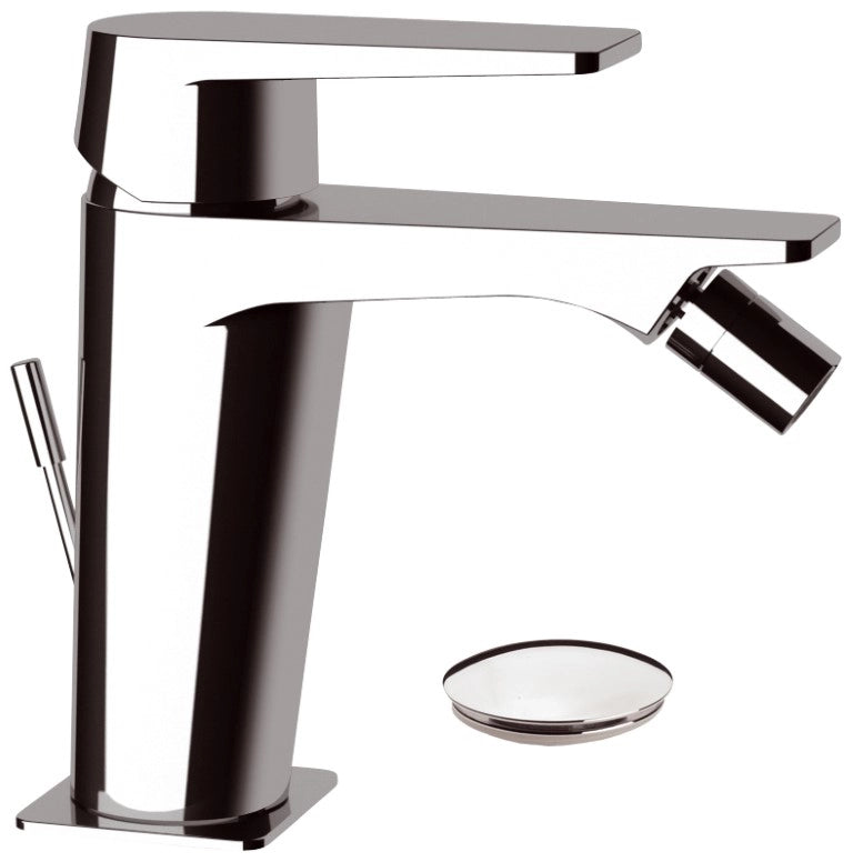 Rubinetto bidet con eratore regolabile con o senza scarico - serie dream