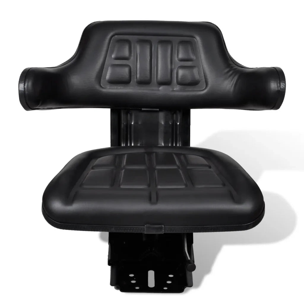 Sedile per Trattore con Sospensione Nero CFW4287732