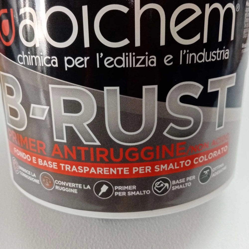 Abichem 1kg b-rust smalto antiruggine trasparente