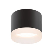 Plafoniera spot da soffitto nera GX53 Videx Spotlight