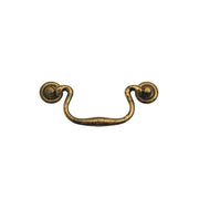 Maniglia Snodata Ottone Antico 64 2030 Ms