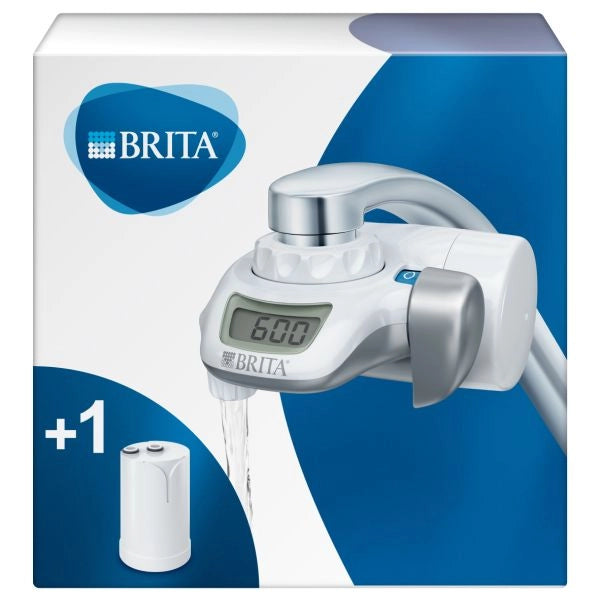 Brita sistema filtrante dell'acqua on tap pro v-mf con 1x filtro (600l) - per acqua priva di batteri al 99,99% & gusto migliore - 1037001