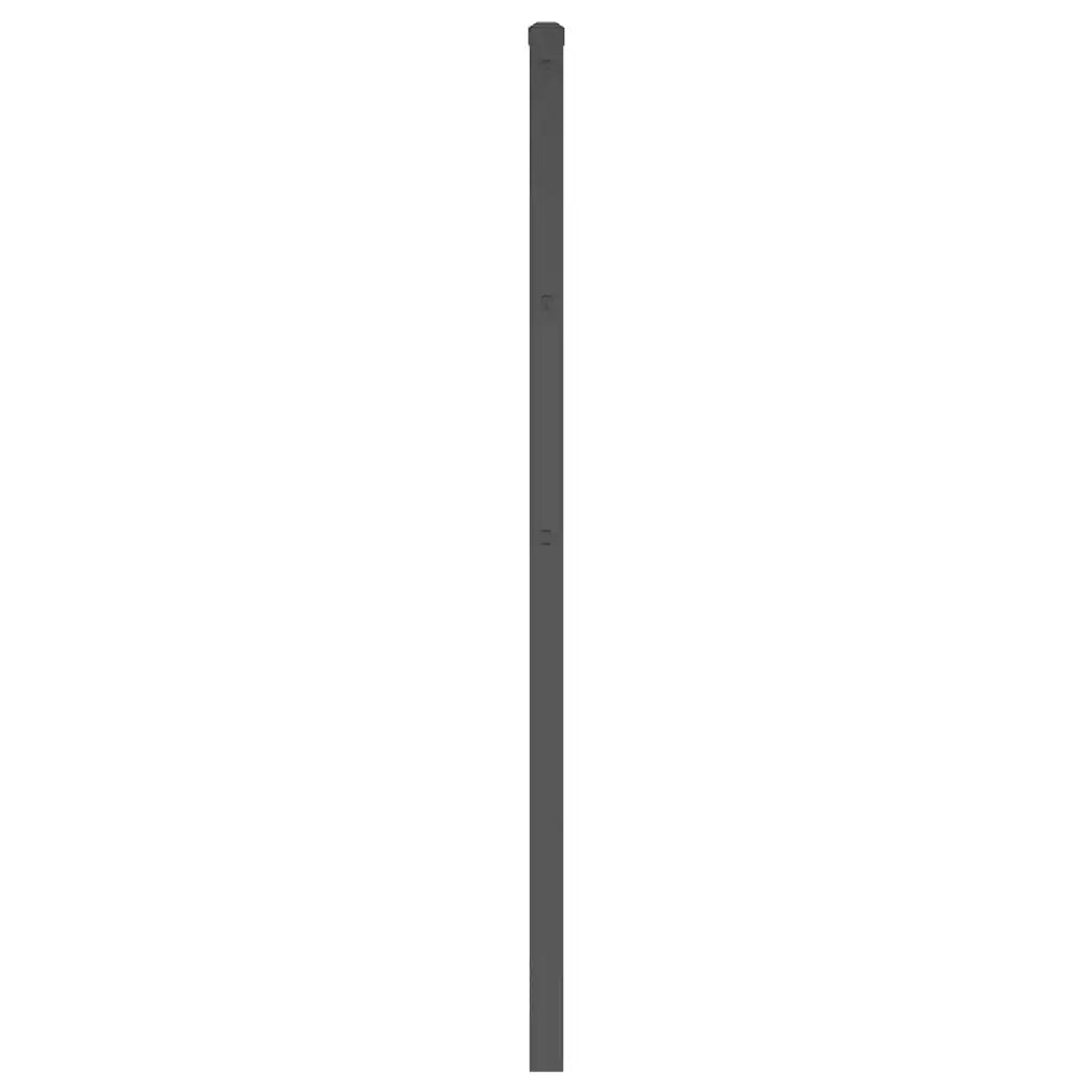 Testiera di Ricambio in Metallo Nero 200 cm 355403