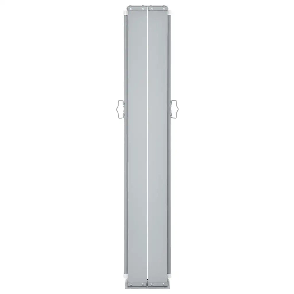 Tenda da Sole Laterale Retrattile Marrone 120x600 cm 48451