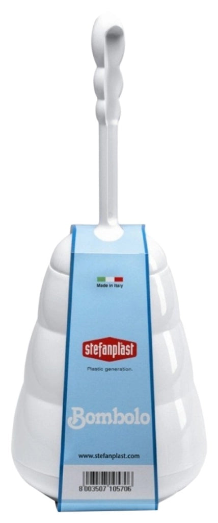 Portascopino Bombolo in Polipropilene Bianco Ø 17 mm cm Stefanplast 3 Pezzi