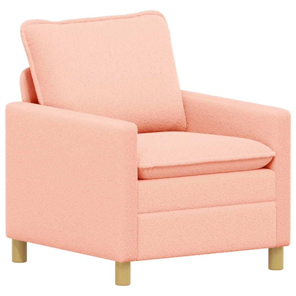 Set di divani 2 pz Rosa Tessuto 3417079