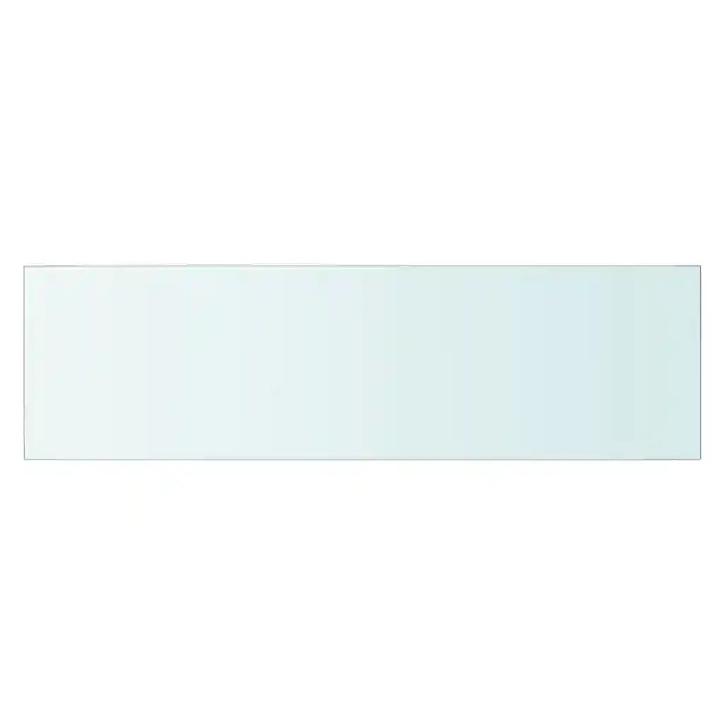 Mensola in Vetro Trasparente 70x20 cm 243829