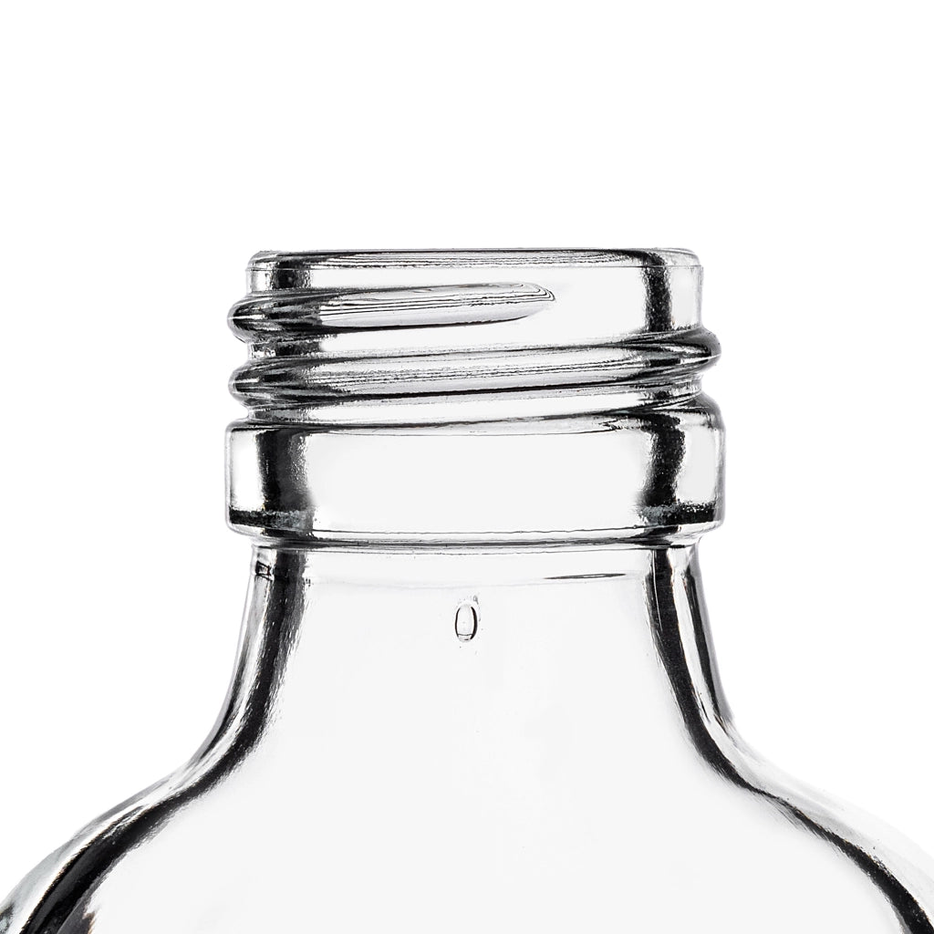 KADAX Flask Bottle 100ml Con Tappo Nero 10pz.