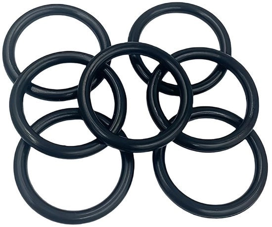 Anello di gomma nitrile - 31mm OD - Raccordo 50 pezzi - Antistatico - Resistente all'olio - Resistente al calore