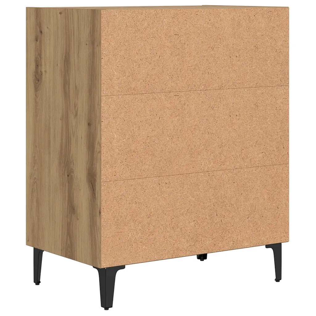 Credenza | Madia | Buffet da pranzo | Armadio da pranzo Rovere Artigianale 57x35x70 cm in Truciolato