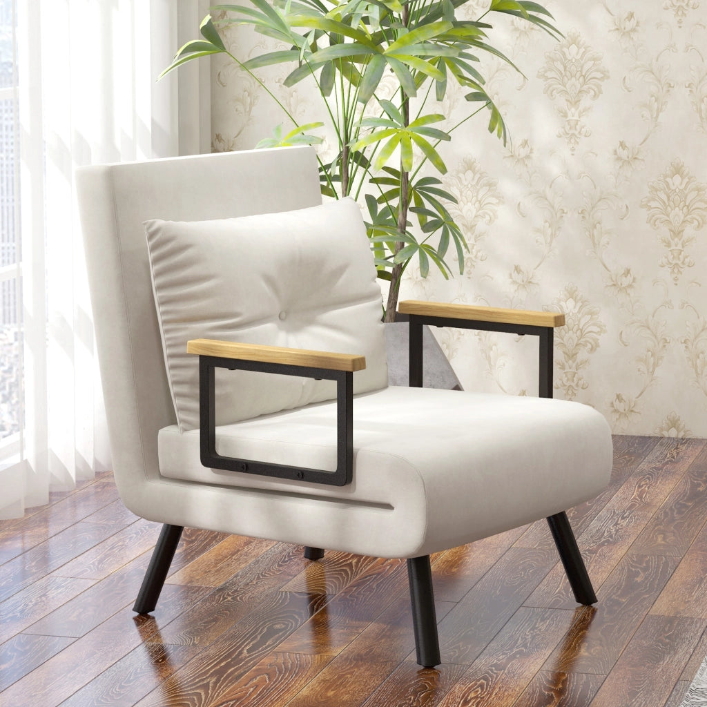 Poltrona Relax ¨C Zephmum ¨C Tessuto Cremewei?