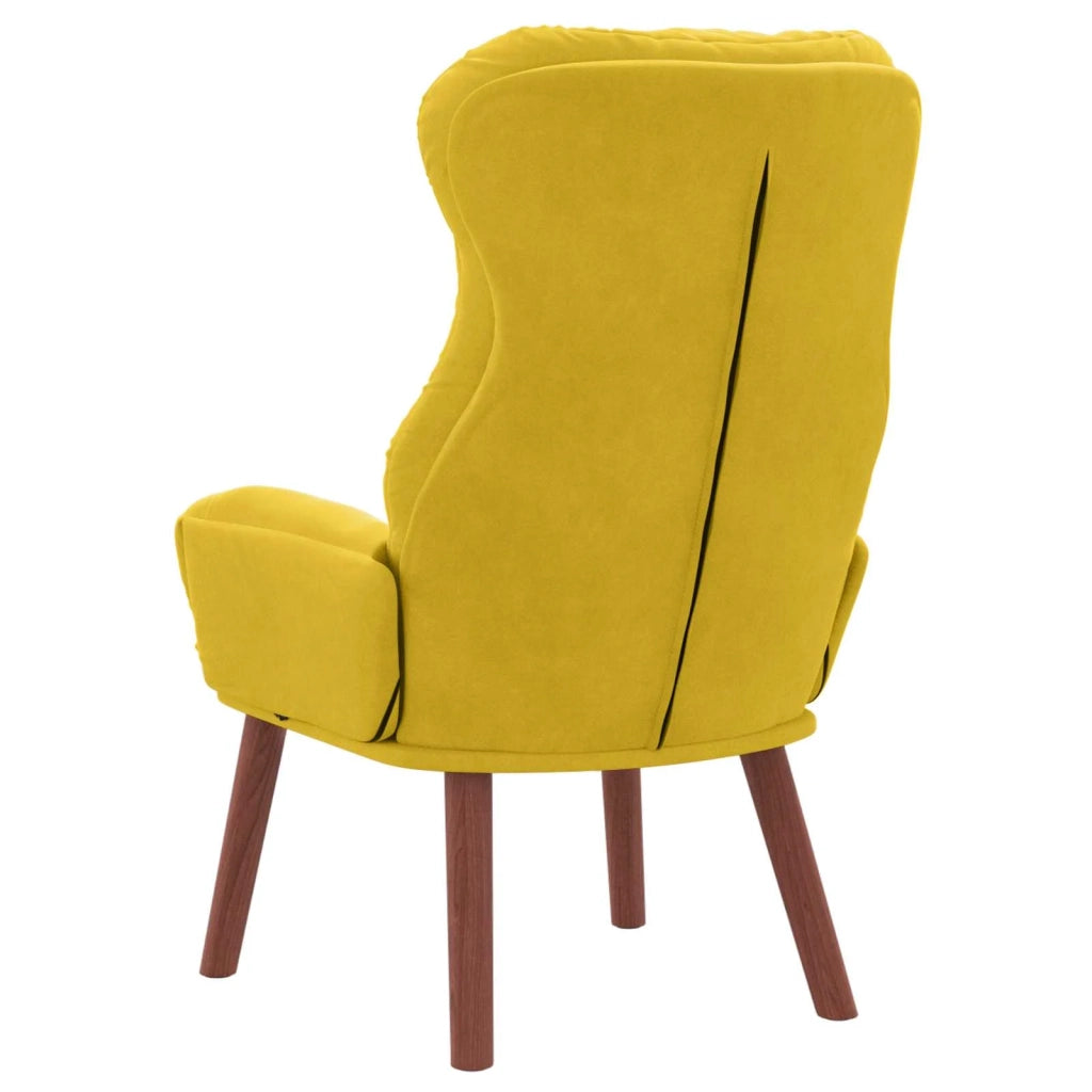 poltrona Giallo 69 x 74 x 93 cm Velluto 42001894