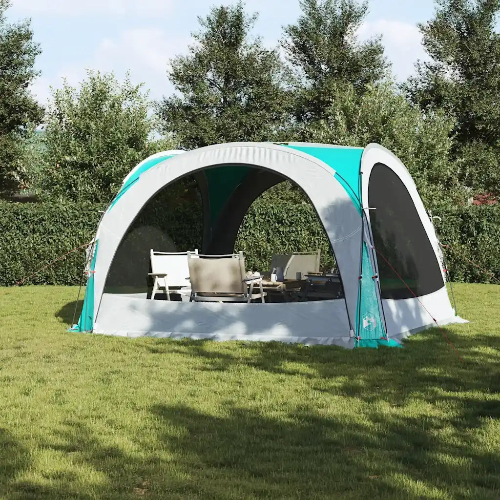 Tenda per Feste-Tenda da campeggio Verde Impermeabile 910875