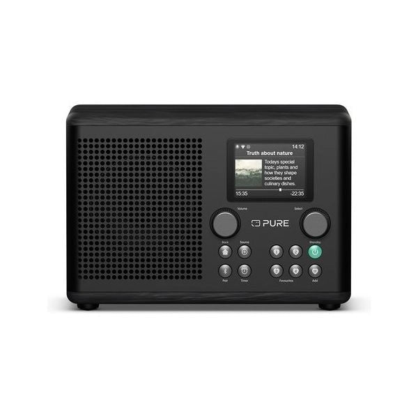 Radio pure 254585 classic h4i black