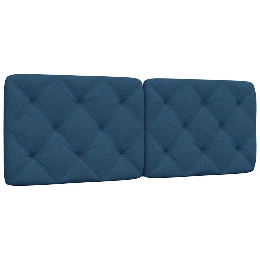 Cuscino Testiera Blu 140 cm in Tessuto 4019225