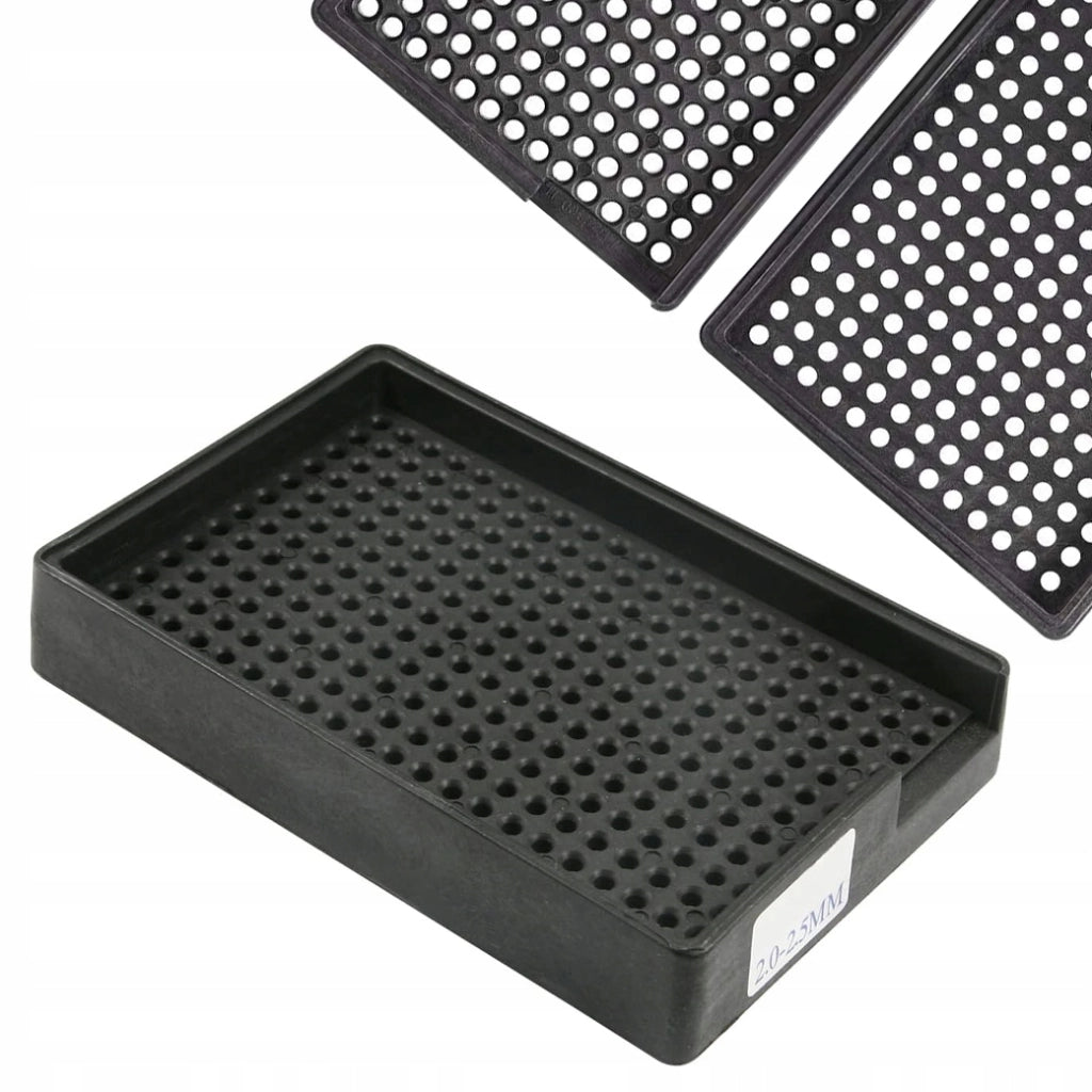 Vassoio Antistatico ESD per Viti 2-2,5mm – 273 Fori Organizer | Materiale Resistente, Facile Accesso