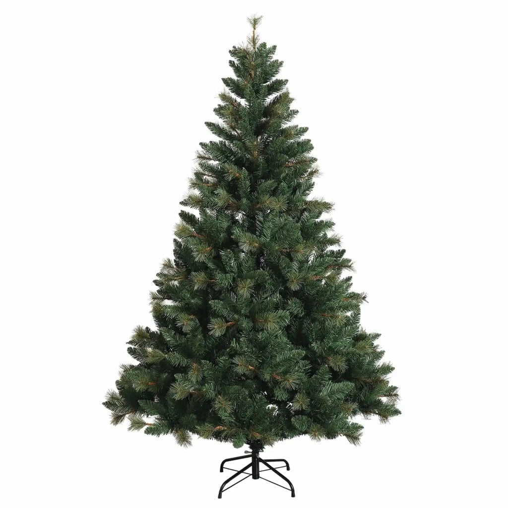 Albero di Natale Artificiale con Rami Pieghevoli 210 cm 300 LED 3466262