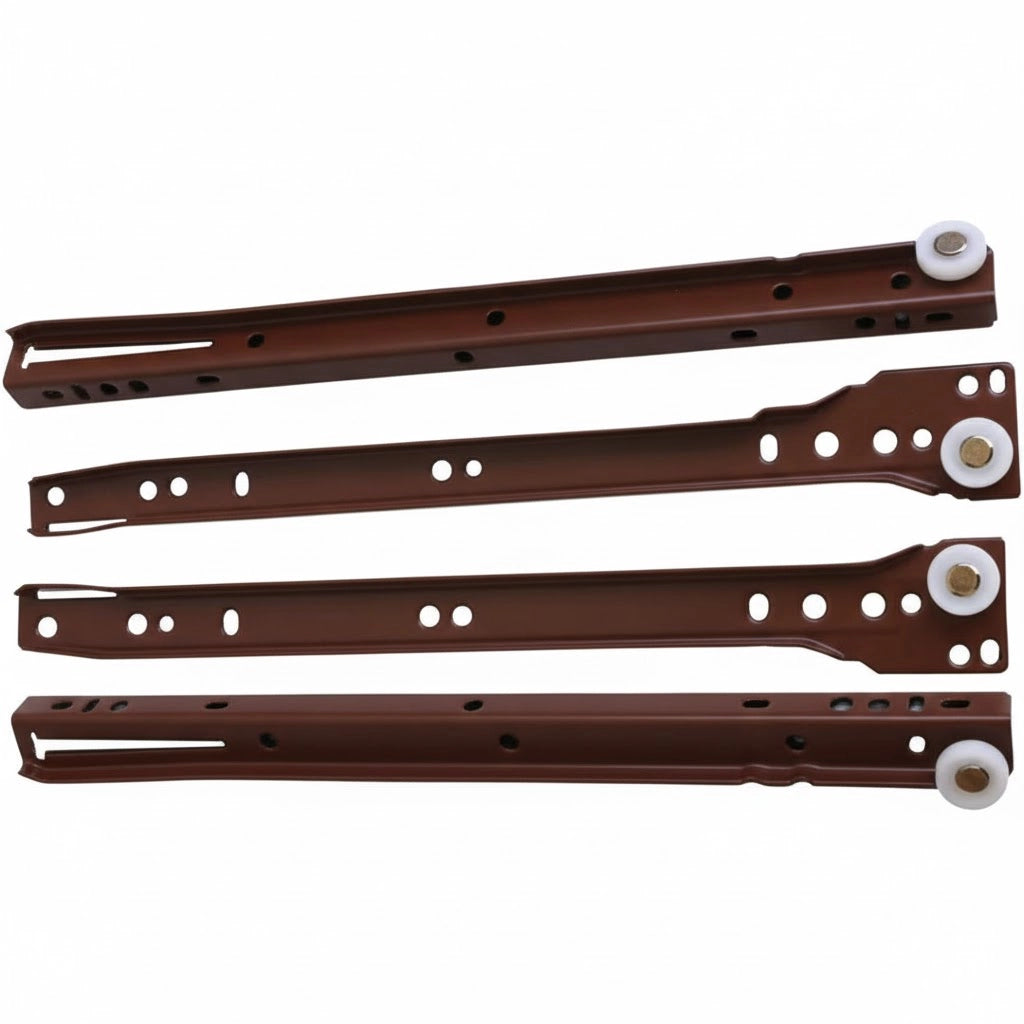 GUIDE PER CASSETTI 55 cm - Marrone