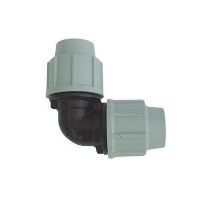 GOMITO A 90  °  PLASSON PER TUBO POLIETILENE- Diam. 25- PLASS- pezzi 1