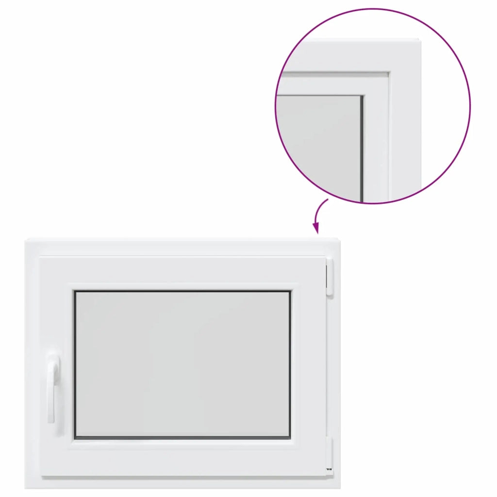 Finestra per Soffitta RISOR 50 x 55 cm PVC e Vetro 42047892